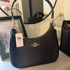 Coach Black Teri Hobo Purse